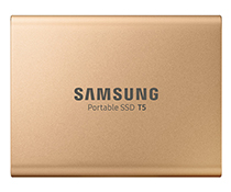 三星（SAMSUNG）T5 USB 3.1 Gen 2 移動(dòng)固態(tài)硬盤 玫瑰金