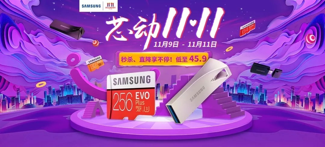 芯動(dòng)11.11丨秒殺、直降享不停！