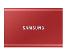 三星（SAMSUNG）T7 USB3.2 Gen2 移動(dòng)固態(tài)硬盤 火星紅