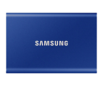 三星（SAMSUNG）T7 USB3.2 Gen2 移動(dòng)固態(tài)硬盤 極光藍(lán)